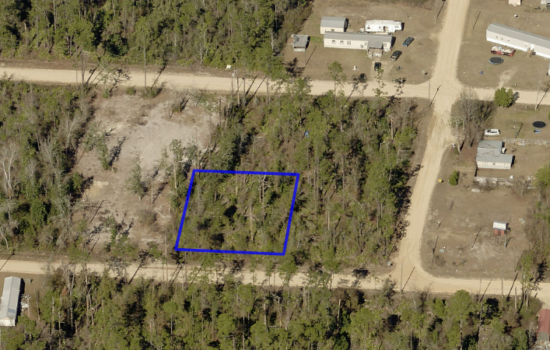 Low-Cost Mobile or Modular Home Lot in Bay County, FL