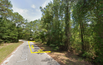 Street View of Locust Course Lane lot.